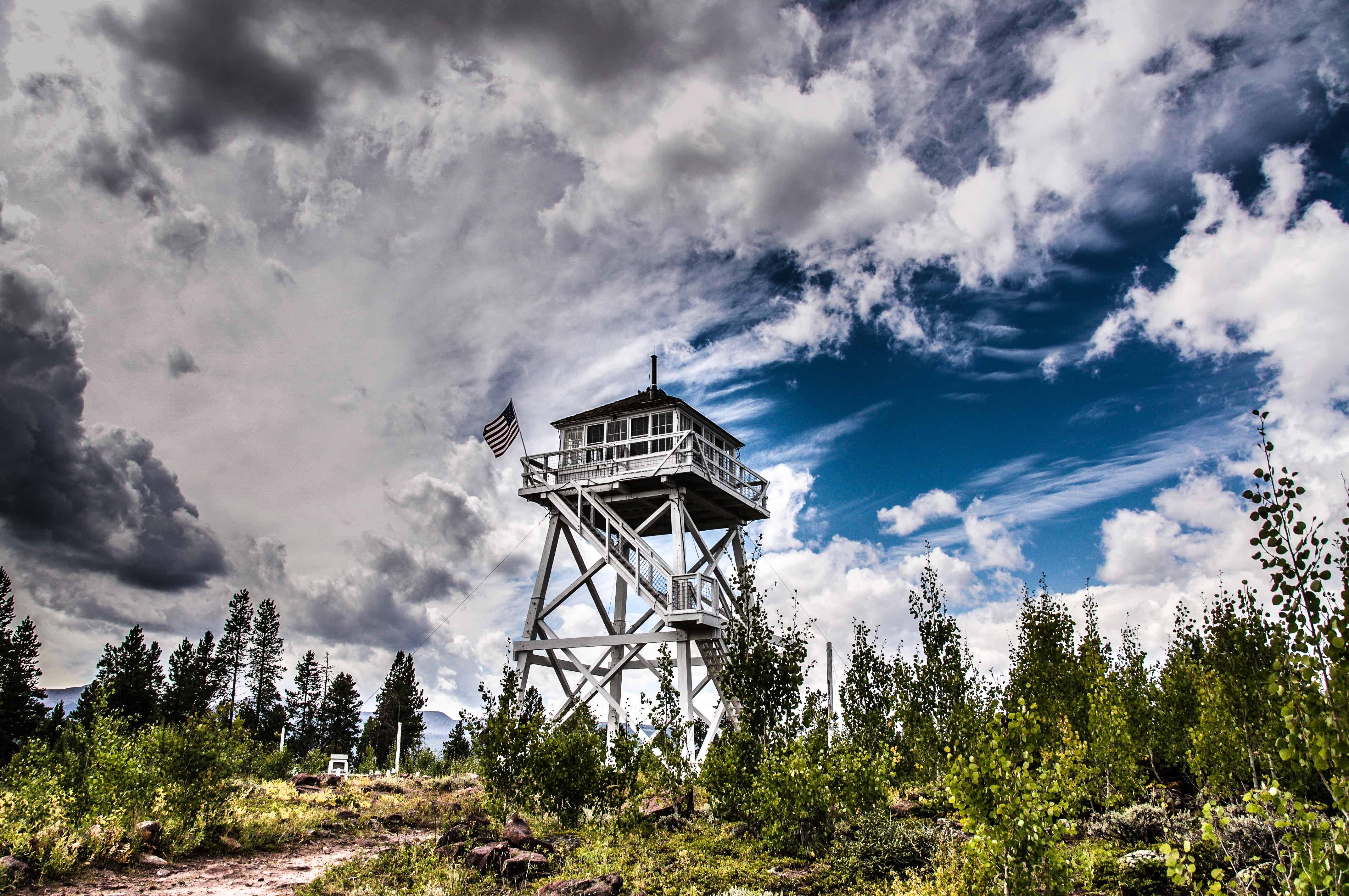 Ute Mountain Fire Lookout Tower - Flaming Gorge Country
