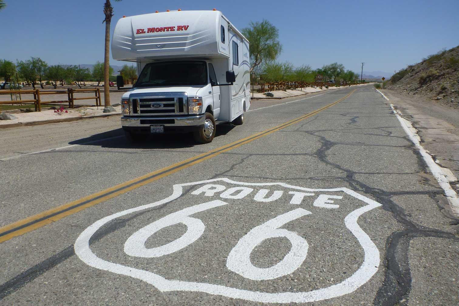 Travel Route 66 by RV