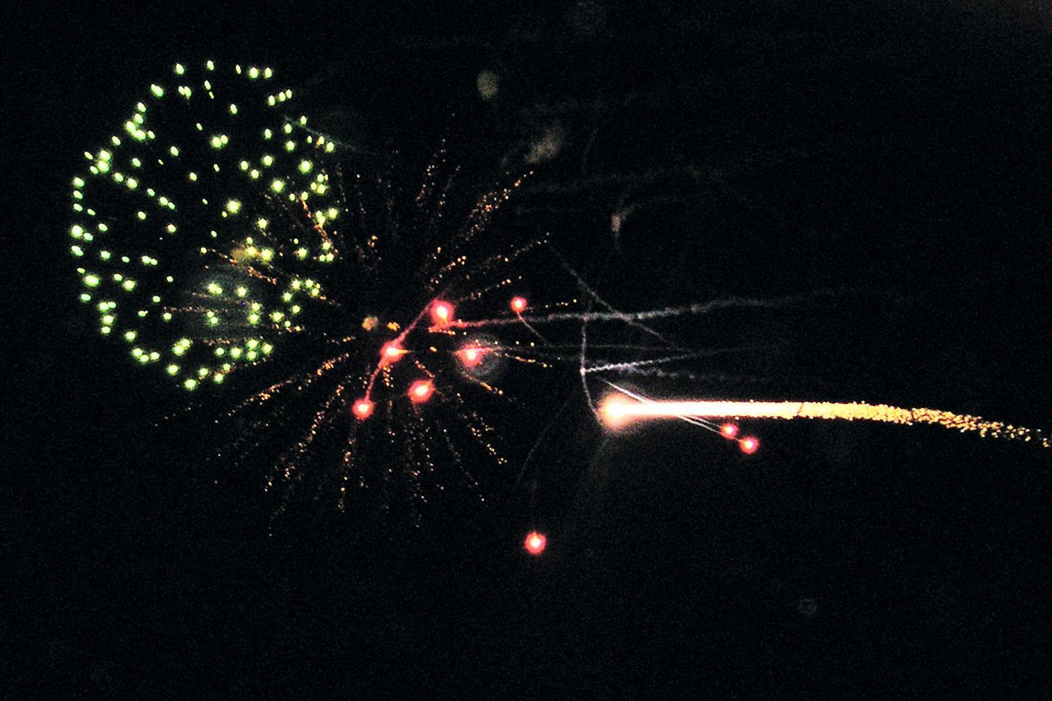 July 4th Fireworks in Kingman Arizona