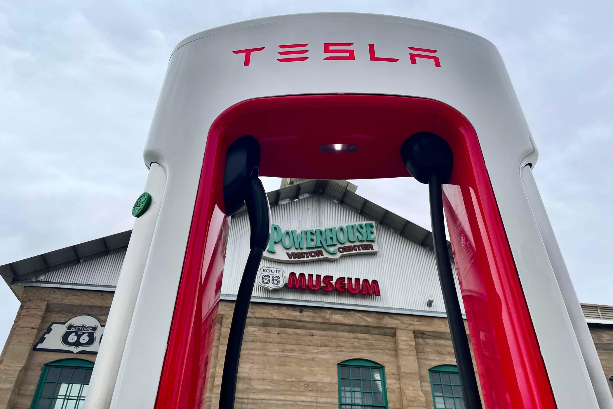 Powerhouse Tesla Supercharger