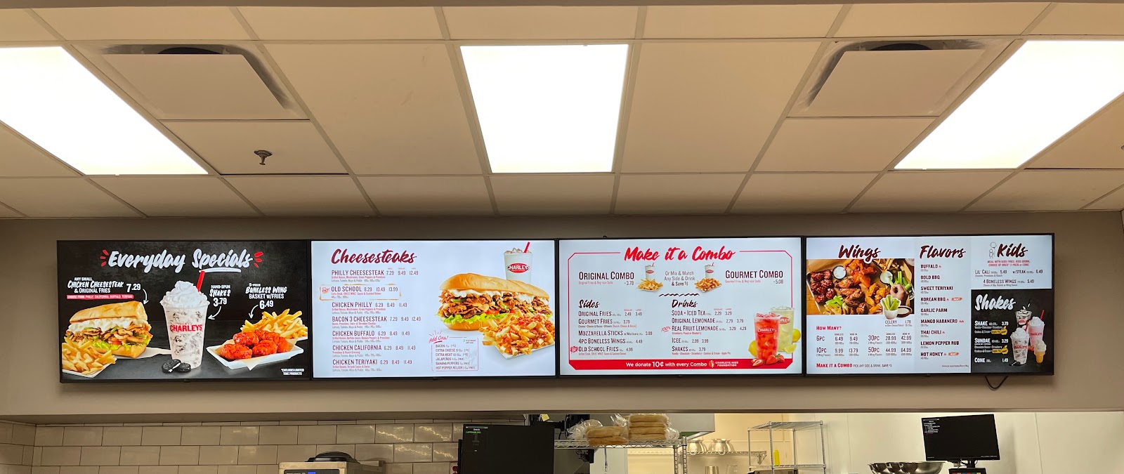 Charleys Cheesesteaks and Wings