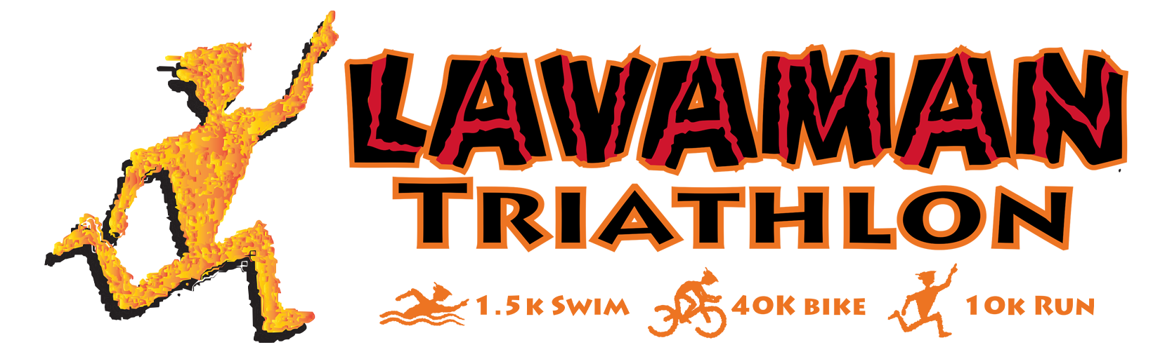 Lavaman Triathalon Logo