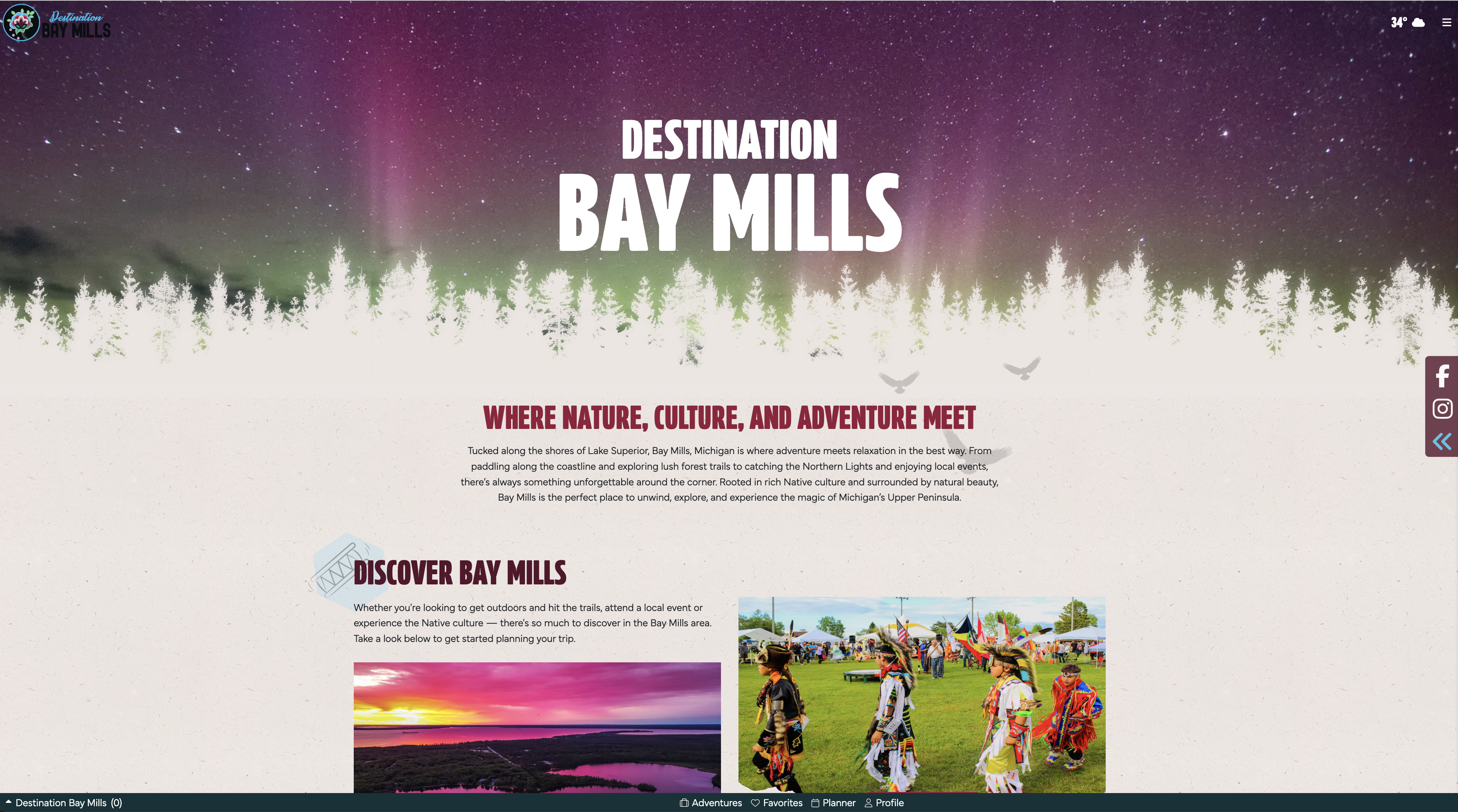 Creating Destination Bay Mills