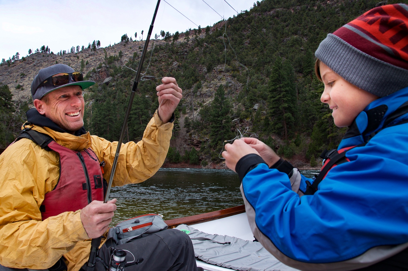Fishing with the Family on Flaming Gorge